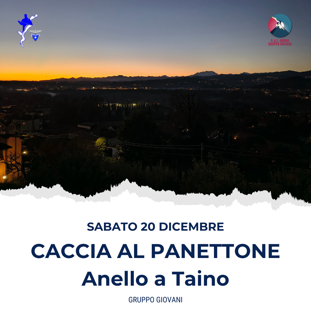 Caccia al panettone – Gruppo Giovani