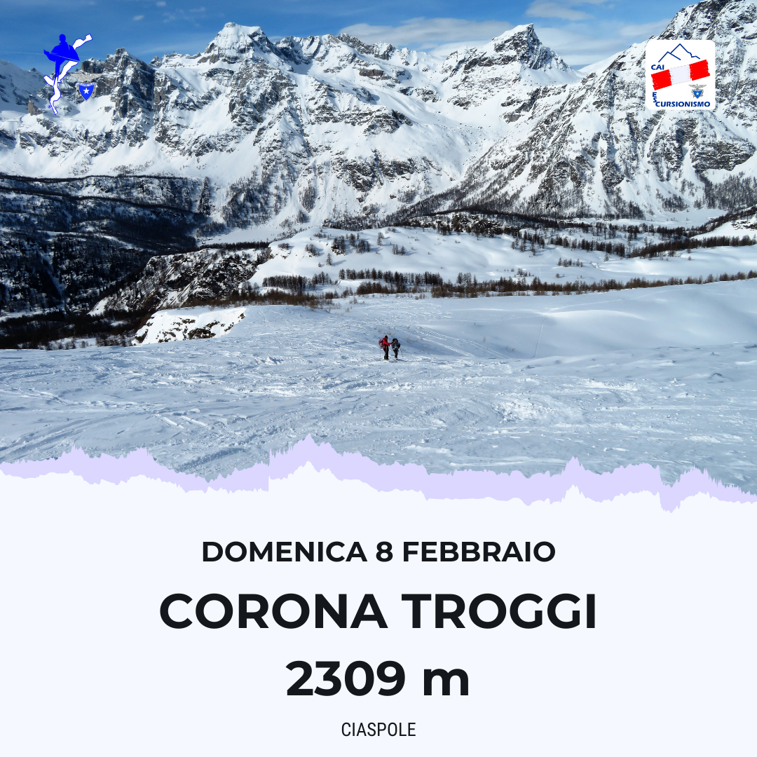 Corona Troggi 2309 m – Ciaspole