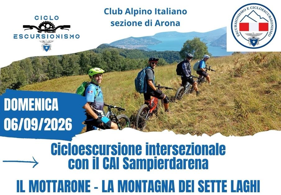 Ciclo escursione intersezionale al Mottarone