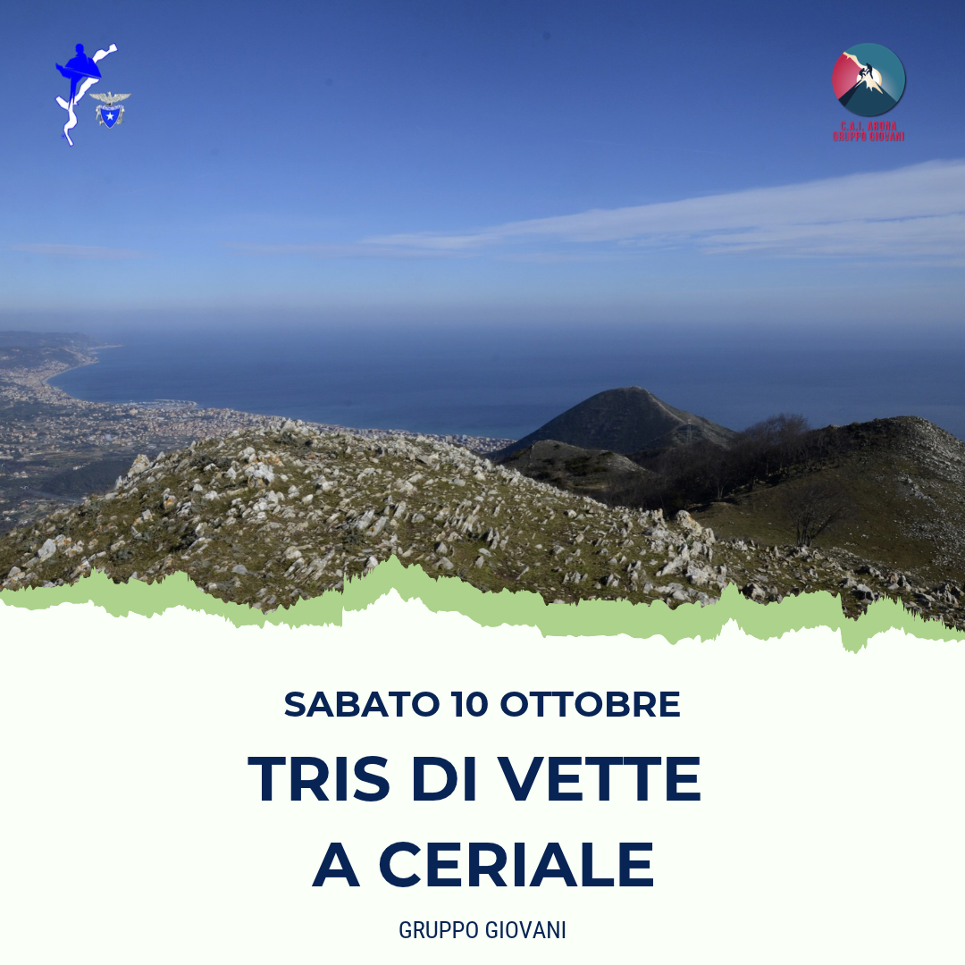Tris di vette a Ceriale – Gruppo Giovani